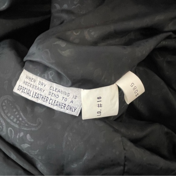 Global Identity G-III Vintage Long Leather Jacket Size Large - Picture 5 of 8